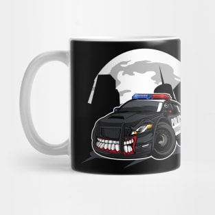 Police monster car Mug